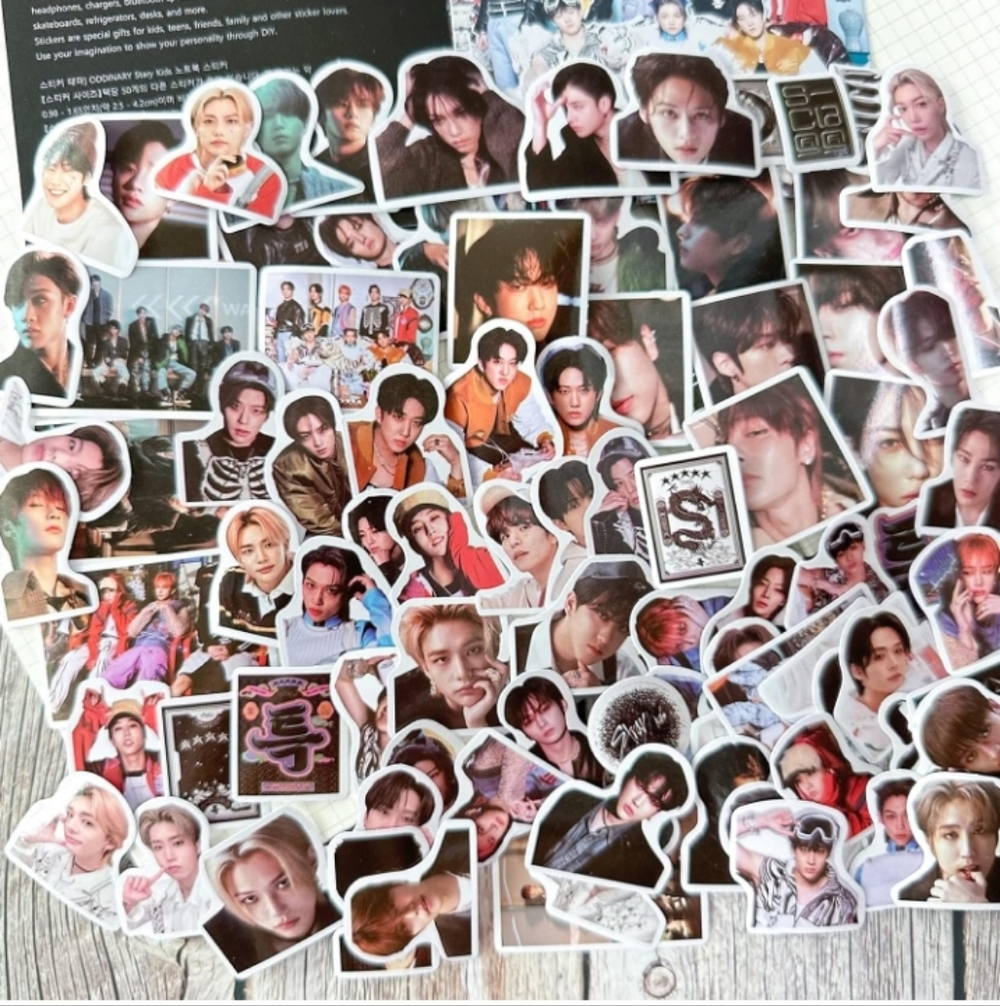 2/$10  40 Piece K-Pop Stray Kids Sticker Set